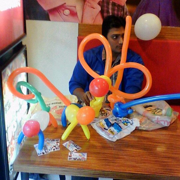 Balloons modelling